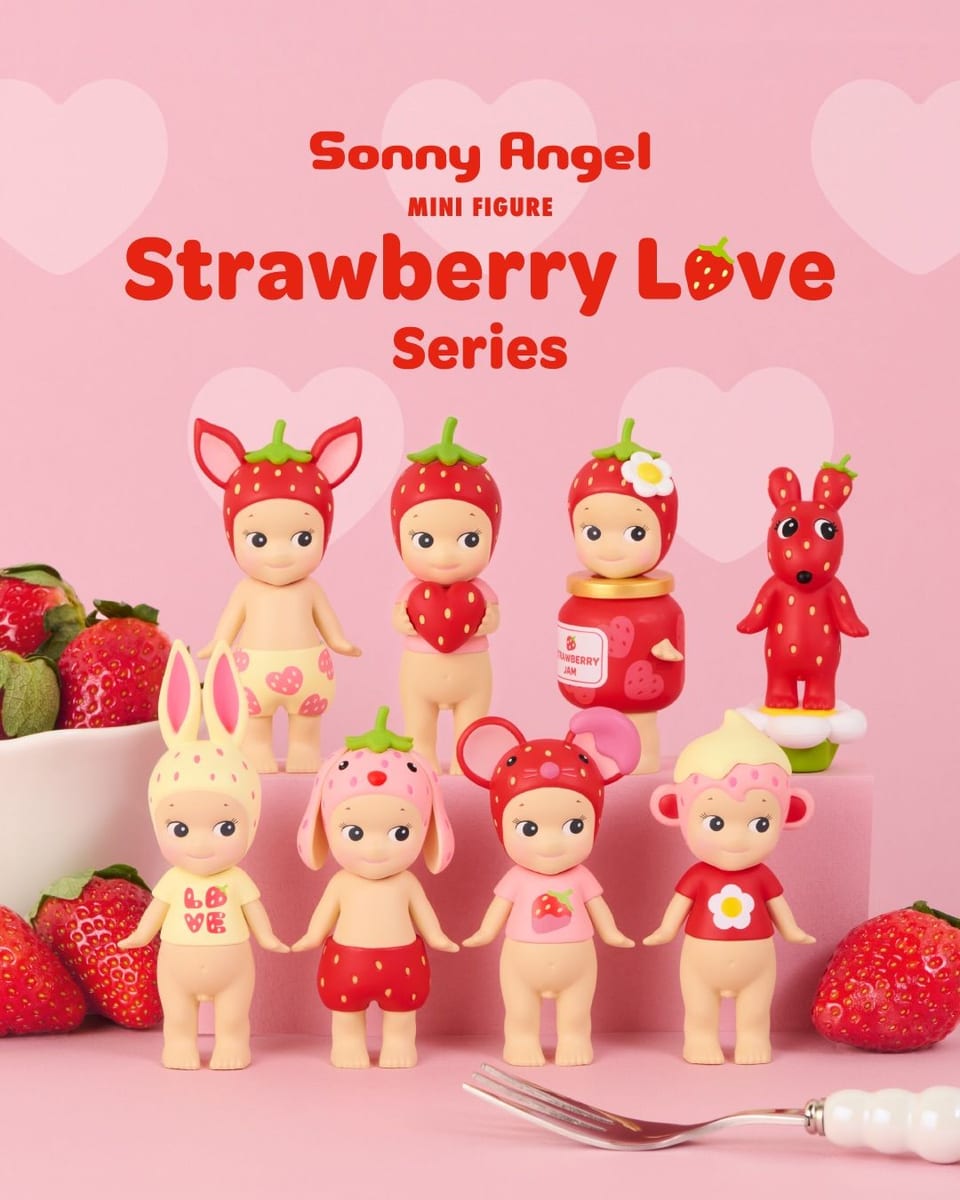 sonny angel strawberry love series